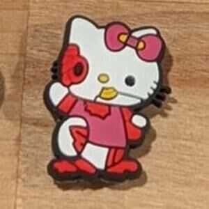 4 for $10! Mix n Match - Hello Kitty Bloody Croc Jibbitz Charm Halloween Costume